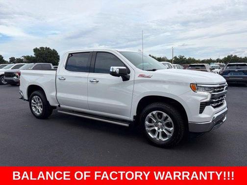 Summit White 2023 Chevrolet Silverado 1500 LTZ