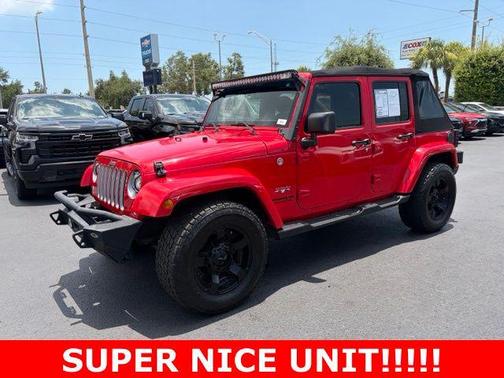 Firecracker Red Clearcoat 2017 Jeep Wrangler Unlimited Sahara