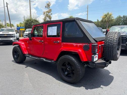 Firecracker Red Clearcoat 2017 Jeep Wrangler Unlimited Sahara