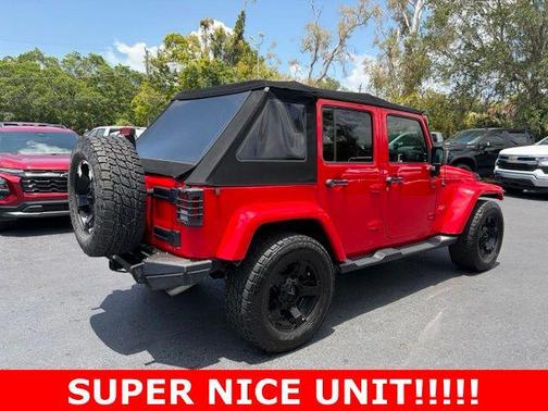 Firecracker Red Clearcoat 2017 Jeep Wrangler Unlimited Sahara