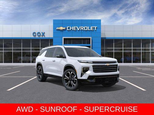 Polar White Tricoat 2027 Chevrolet Traverse High Country