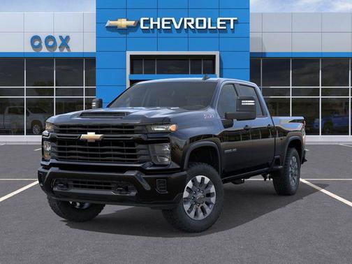 Black 2026 Chevrolet Silverado 2500 Custom