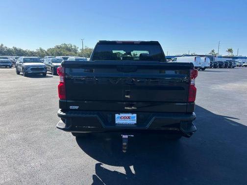 Black 2023 Chevrolet Silverado 1500 Custom