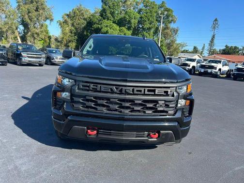 Black 2023 Chevrolet Silverado 1500 Custom