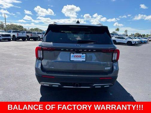 Carbonized Gray Metallic 2025 Ford Explorer Active