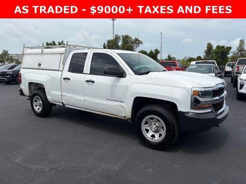 Summit White 2018 Chevrolet Silverado 1500 WT