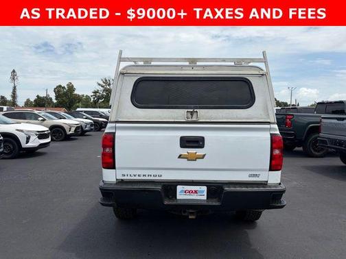 Summit White 2018 Chevrolet Silverado 1500 WT