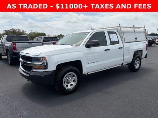 Summit White 2018 Chevrolet Silverado 1500 WT