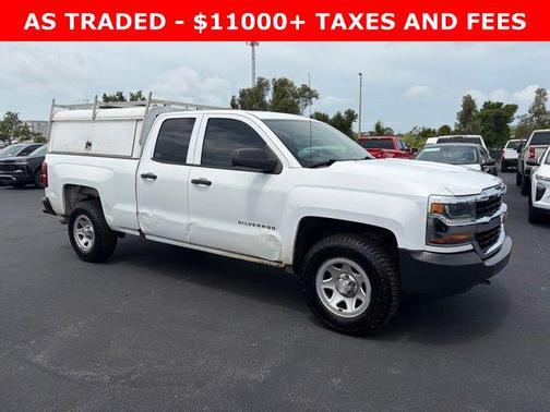 Summit White 2018 Chevrolet Silverado 1500 WT
