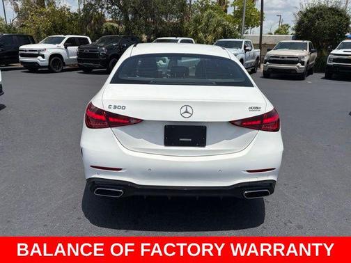 Polar White 2024 Mercedes-Benz C-Class C 300