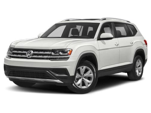 Pure White 2018 Volkswagen Atlas 2.0T SEL