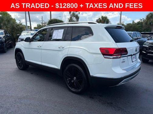 Pure White 2018 Volkswagen Atlas 2.0T SEL