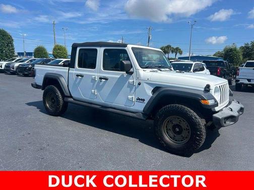 Bright White Clearcoat 2020 Jeep Gladiator Sport S