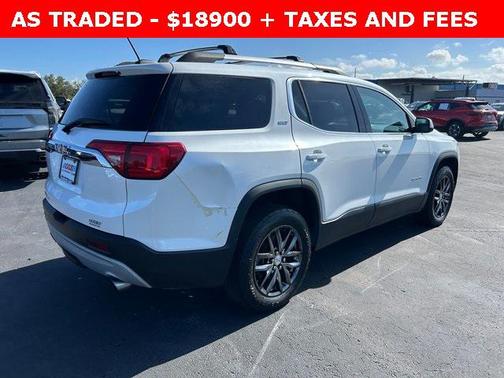 White Frost Tricoat 2017 GMC Acadia SLT-1
