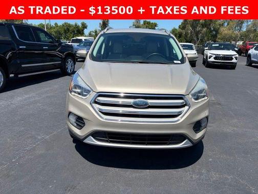 White Gold 2018 Ford Escape Titanium