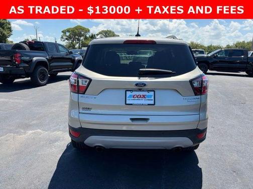 White Gold 2018 Ford Escape Titanium