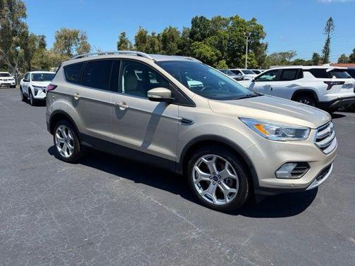 White Gold 2018 Ford Escape Titanium