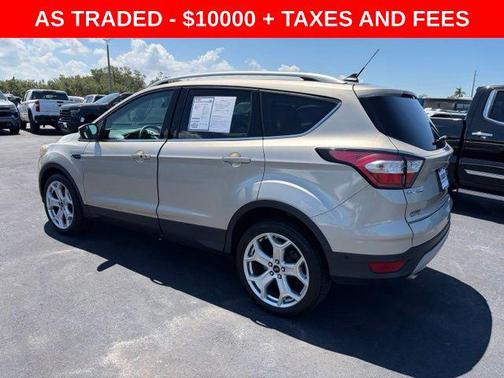White Gold 2018 Ford Escape Titanium