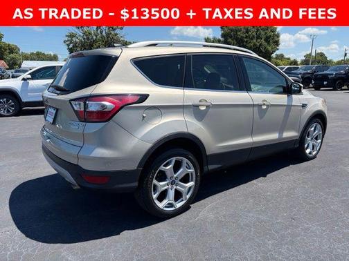 White Gold 2018 Ford Escape Titanium