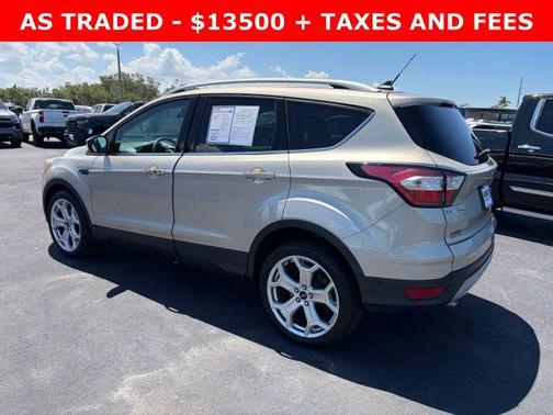White Gold 2018 Ford Escape Titanium