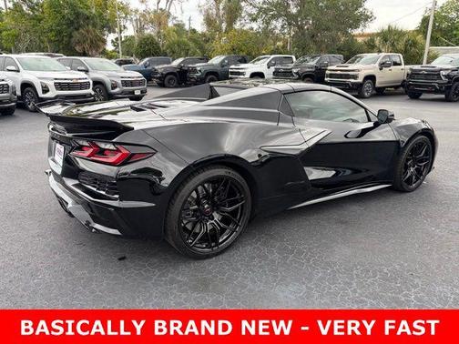 Black 2025 Chevrolet Corvette Z06