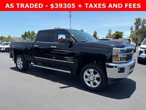 Black 2017 Chevrolet Silverado 2500 LTZ