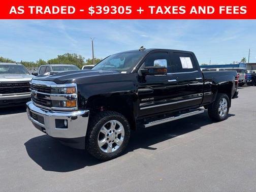Black 2017 Chevrolet Silverado 2500 LTZ