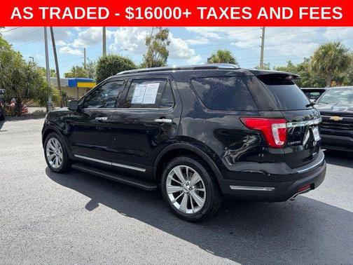 Agate Black Metallic 2019 Ford Explorer Limited