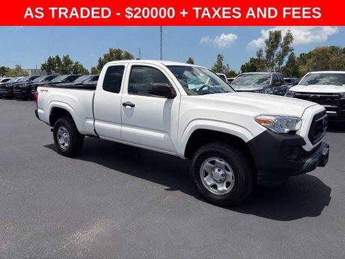 Super White 2021 Toyota Tacoma SR