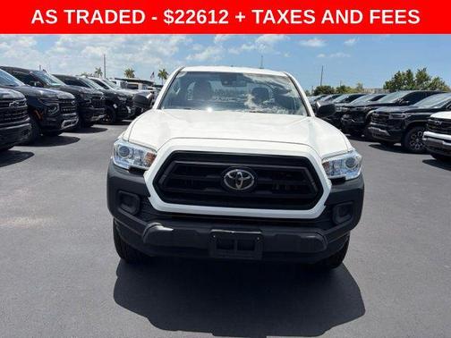 Super White 2021 Toyota Tacoma SR