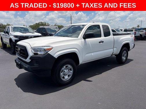 Super White 2021 Toyota Tacoma SR