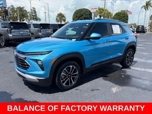 Marina Blue Metallic 2026 Chevrolet Trailblazer LT