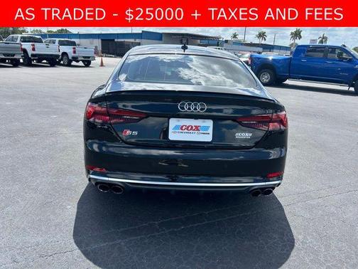 Black 2018 Audi S5 3.0T Prestige