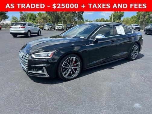 Black 2018 Audi S5 3.0T Prestige