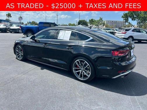 Black 2018 Audi S5 3.0T Prestige