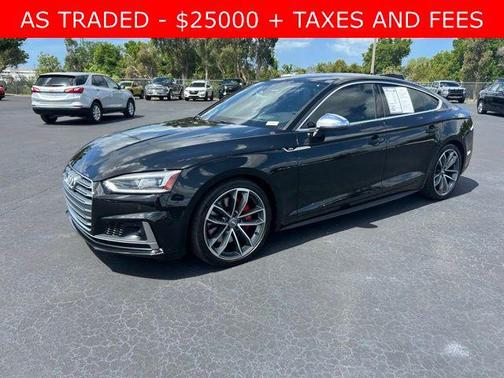 Black 2018 Audi S5 3.0T Prestige
