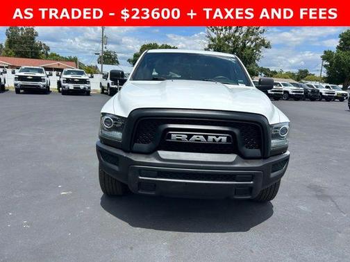 Bright White Clearcoat 2021 RAM 1500 Classic Warlock Crew Cab 4x4 5'7' Box