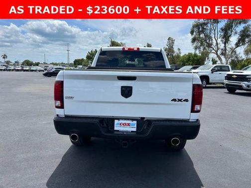 Bright White Clearcoat 2021 RAM 1500 Classic Warlock Crew Cab 4x4 5'7' Box