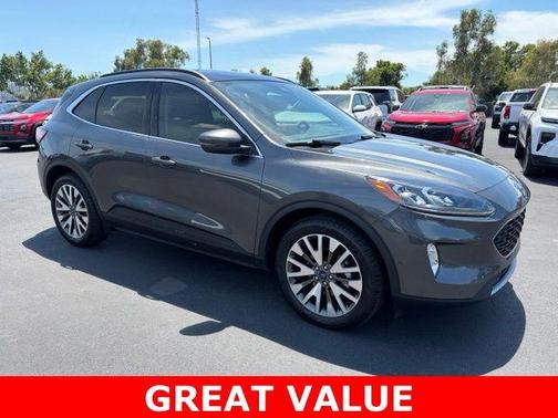 Magnetic Metallic 2020 Ford Escape Titanium