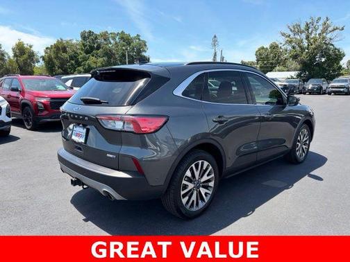 Magnetic Metallic 2020 Ford Escape Titanium