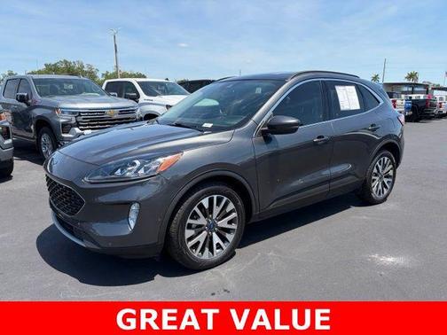 Magnetic Metallic 2020 Ford Escape Titanium