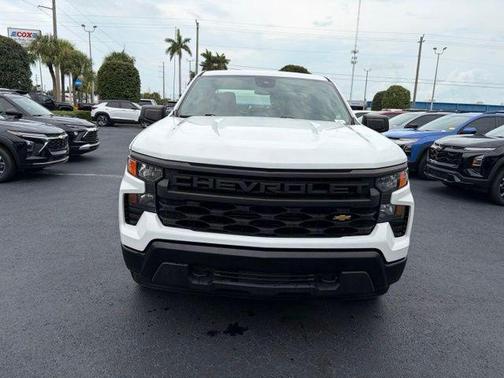 Summit White 2023 Chevrolet Silverado 1500 WT
