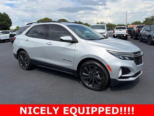 Silver Ice Metallic 2022 Chevrolet Equinox FWD RS