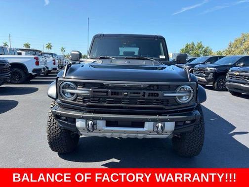 Shadow Black 2023 Ford Bronco Raptor
