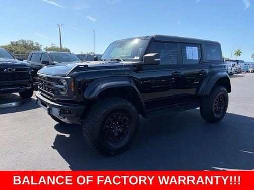 Shadow Black 2023 Ford Bronco Raptor