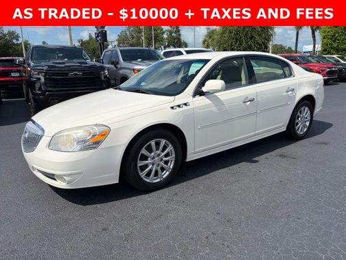 White Opal 2011 Buick Lucerne CXL