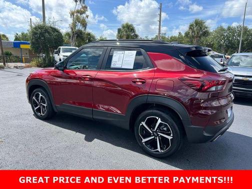 Crimson Metallic 2023 Chevrolet Trailblazer RS