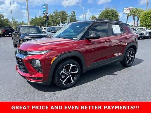 Crimson Metallic 2023 Chevrolet Trailblazer RS