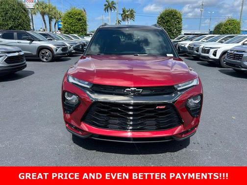 Crimson Metallic 2023 Chevrolet Trailblazer RS
