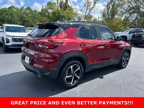 Crimson Metallic 2023 Chevrolet Trailblazer RS